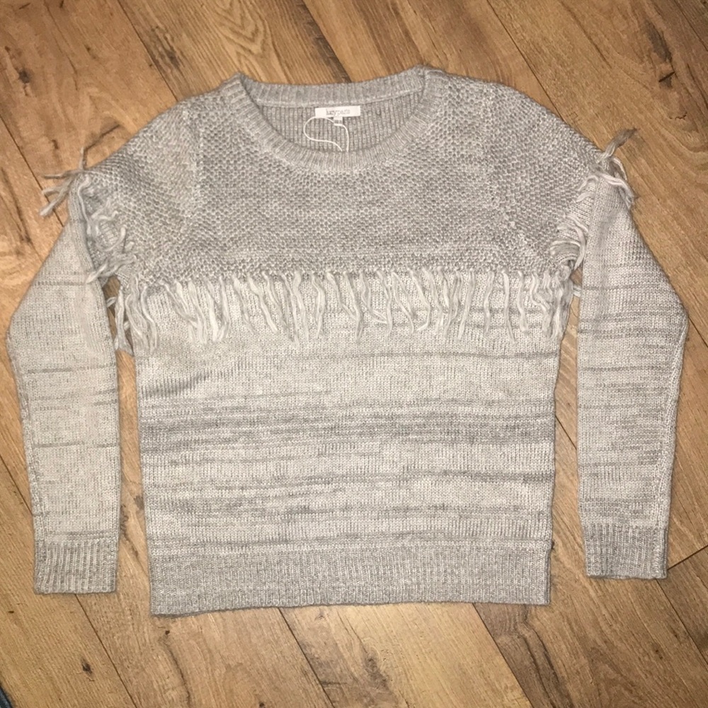 Gray sweater